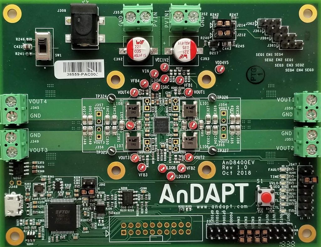 AnDAPT AnD8400EB Evaluation Board